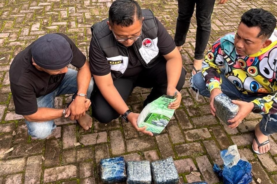 Polisi Gagalkan Penyelundupan 76 Kg Sabu di Asahan, Dua Kurir Ditembak Saat Ditangkap