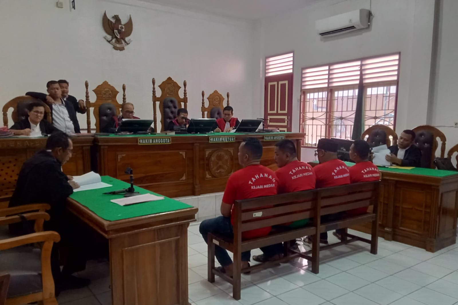 4 Debt Collector di Medan Dituntut 3 Tahun Penjara Usai Rampas Mobil Warga di Jalan Stadion