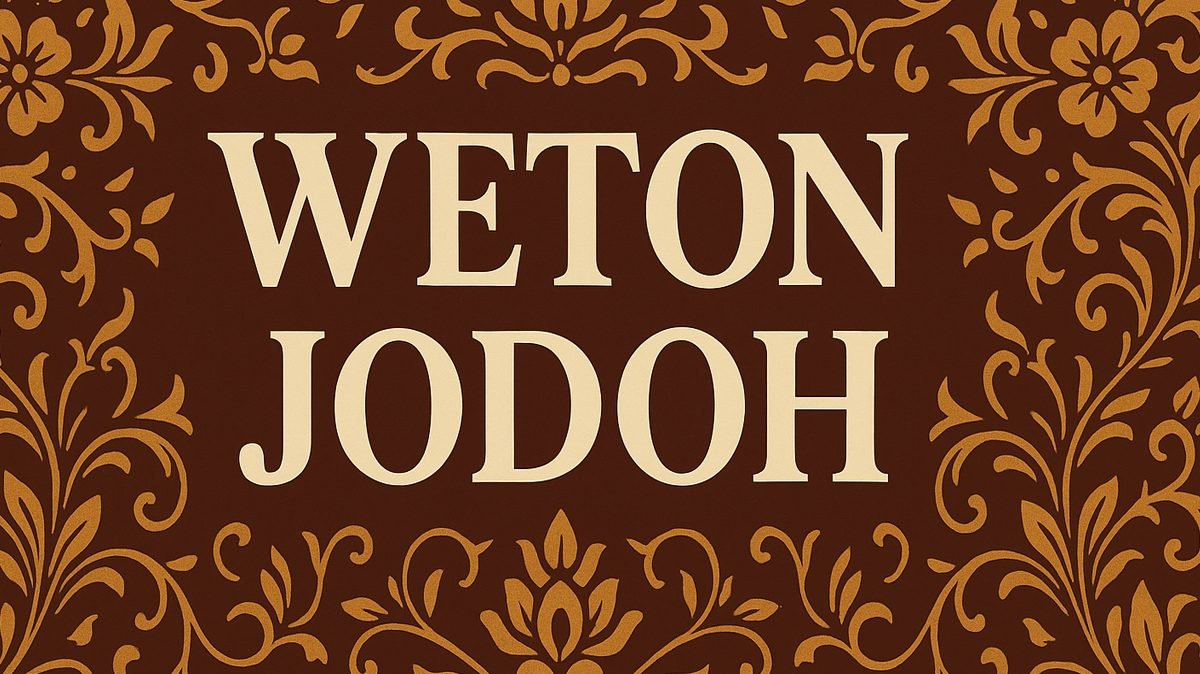 Hitungan Weton Jodoh Jawa yang Paling Akurat untuk Menentukan Pasangan Hidup