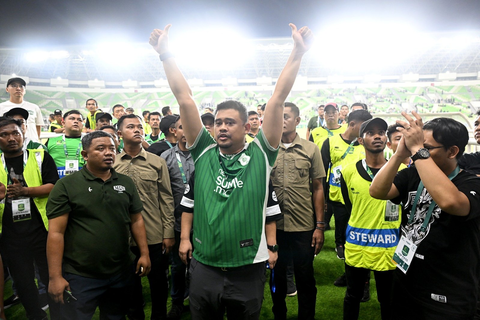 PSMS Medan Tumbang dari Garudayaksa FC Lewat Dua Penalti, Bobby Nasution Turun Beri Motivasi