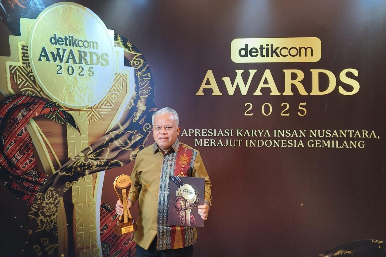 Kajati Sumut Harli Siregar Raih Detikcom Award Berkat Dorong Transparansi Informasi Hukum