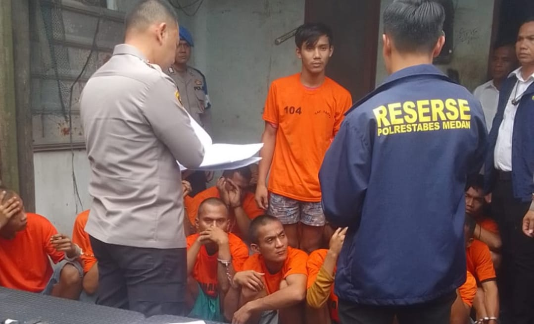 Bongkar Sindikat “Rayap Besi dan Kayu”: 96 Tersangka Diciduk Polrestabes Medan