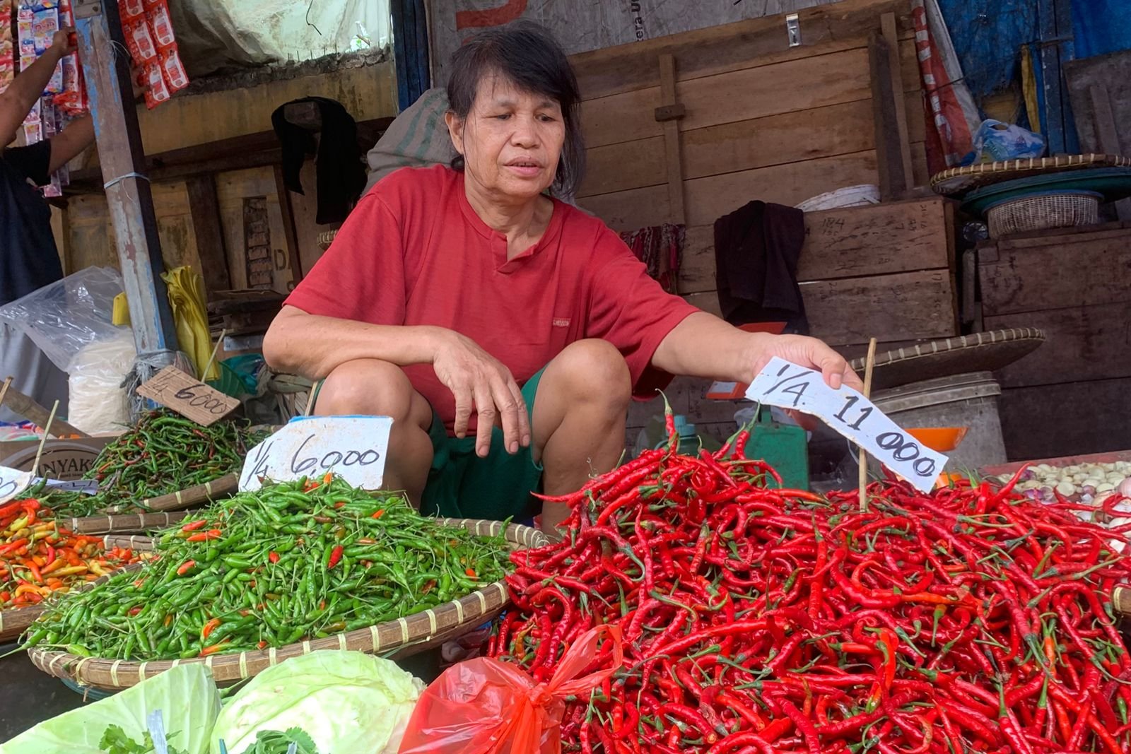 Daftar Harga Bahan Pokok Di Medan: Cabai Lokal Terjun Bebas, Wortel Stagnan Di Angka 24.000