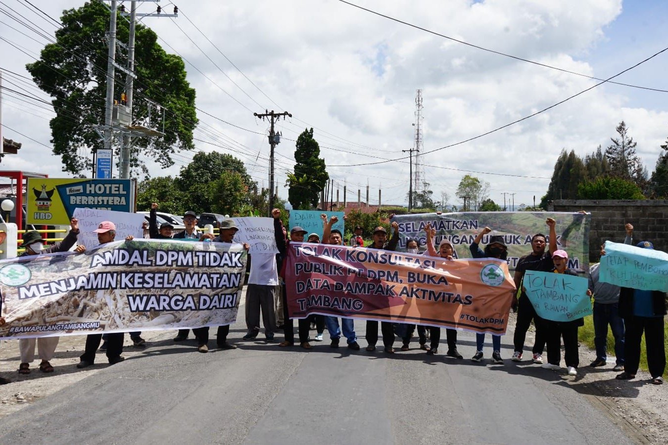 Aliansi Petani Gelar Aksi Tolak Konsultasi Publik Pasca Tambang PT DPM di Dairi, Singgung Dugaan Manipulasi Izin Lingkungan
