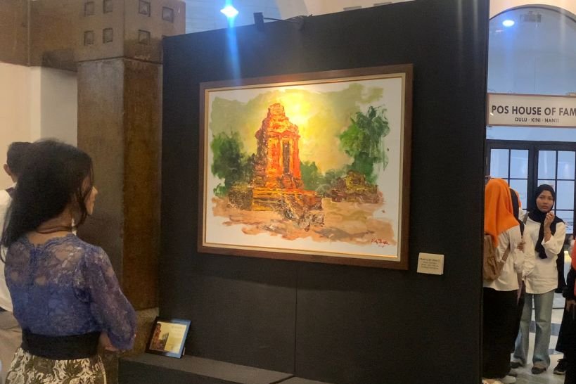 BPK Sumut Gelar Pameran Foto dan Lukisan Candi Bahal di Pos Bloc Medan, Angkat Warisan Budaya untuk Generasi Muda