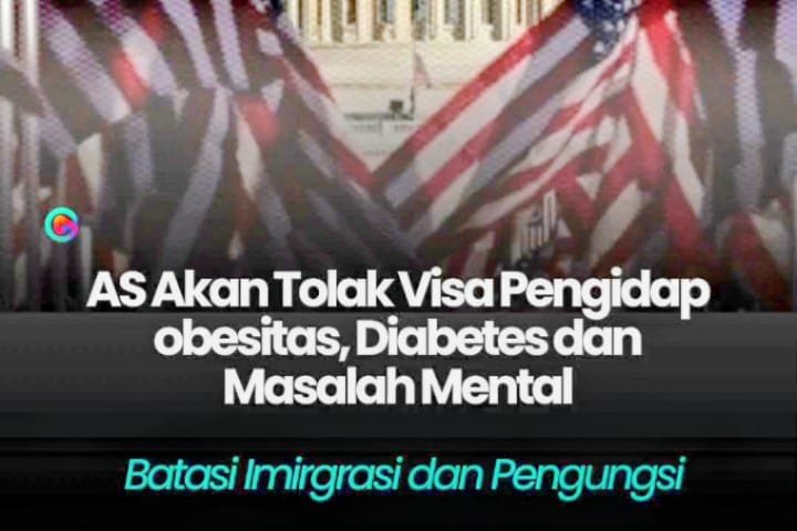 AS Perketat Syarat Visa, Pemohon dengan Obesitas hingga Diabetes Terancam Ditolak