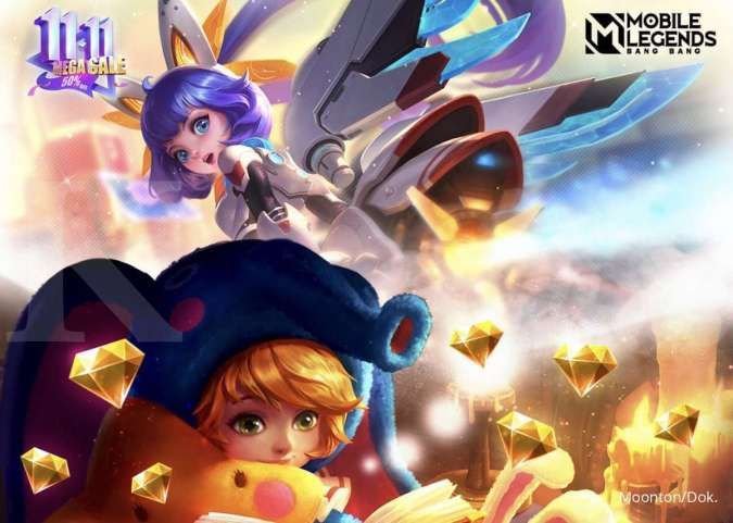 Promo Diamond Mobile Legends Bisa untuk Beli Apa Saja? Burun Gamers Mania Berburu Diamond