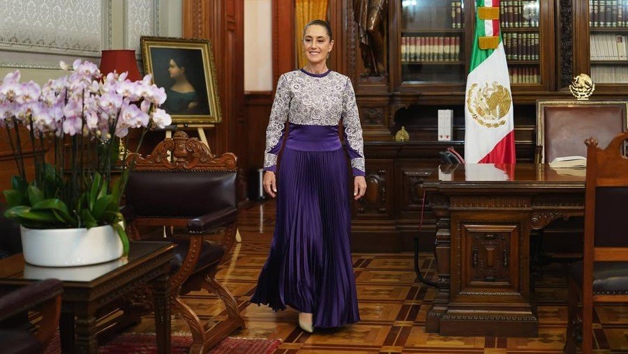 Presiden Meksiko Claudia Sheinbaum Dilecehkan Saat Menyapa Warga, Pelaku Ditangkap