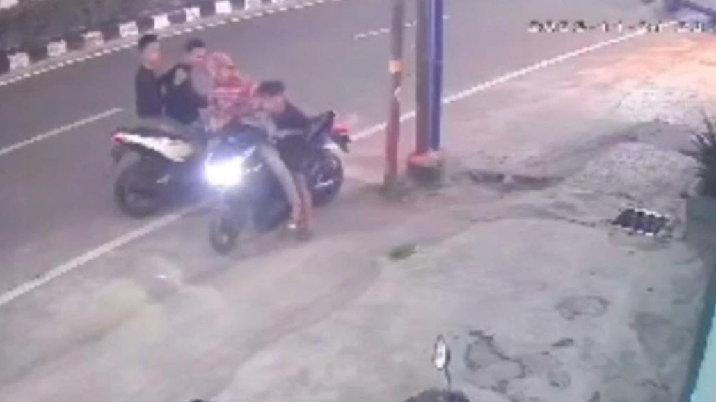 Begal Pelajar SMA di Asahan, Pelaku Masih di Bawah Umur Terekam Kamera