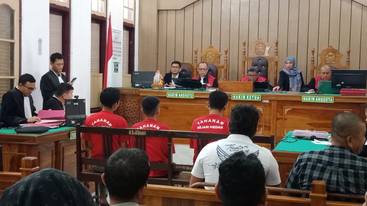 3 Remaja Pelaku Begal di Medan Divonis 4,5 Tahun Penjara, Korban Ditendang hingga Terjatuh