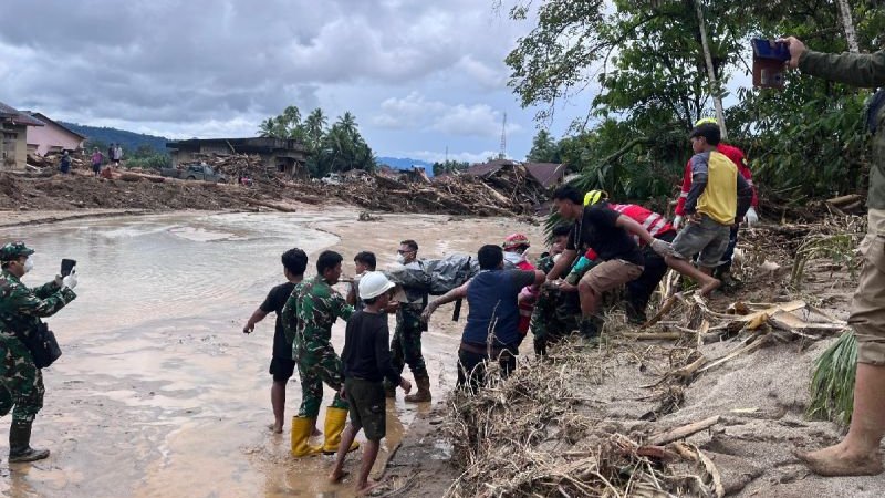 Korban Tewas Bencana di Sumut Bertambah Jadi 348 Orang, Terbanyak di Tapanuli Tengah