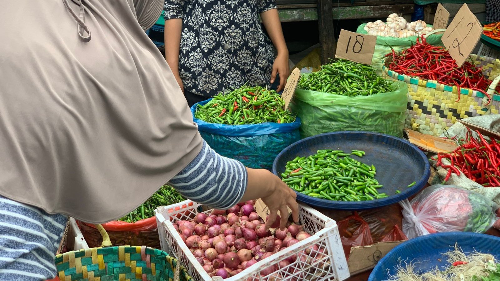 Harga Cabai di Medan Masih Bergejolak, Rawit Bertahan di Atas Rp 80.000 per Kg