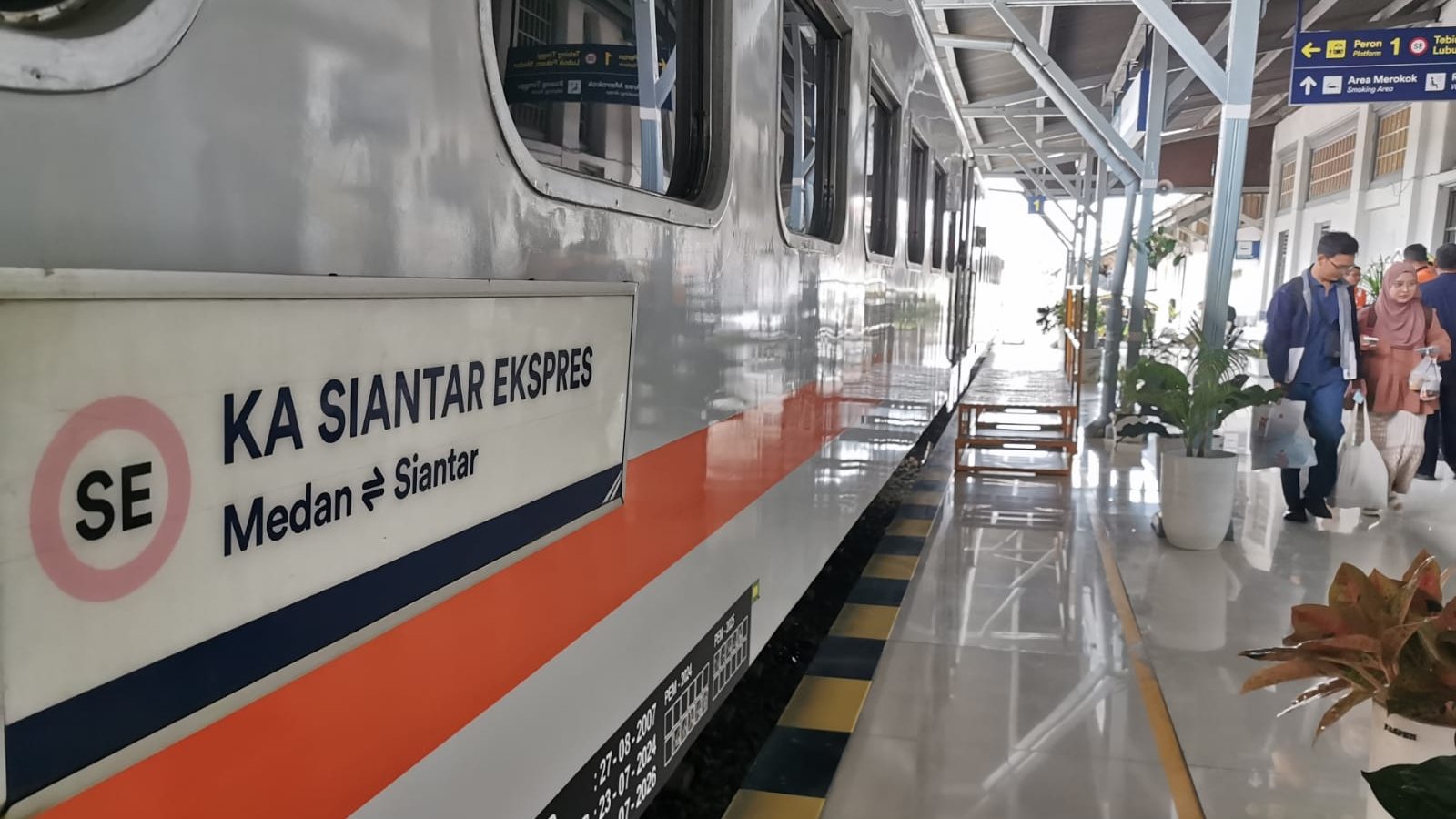 KAI Sumut Catat 2,38 Juta Penumpang hingga November 2025, Tumbuh 8 Persen