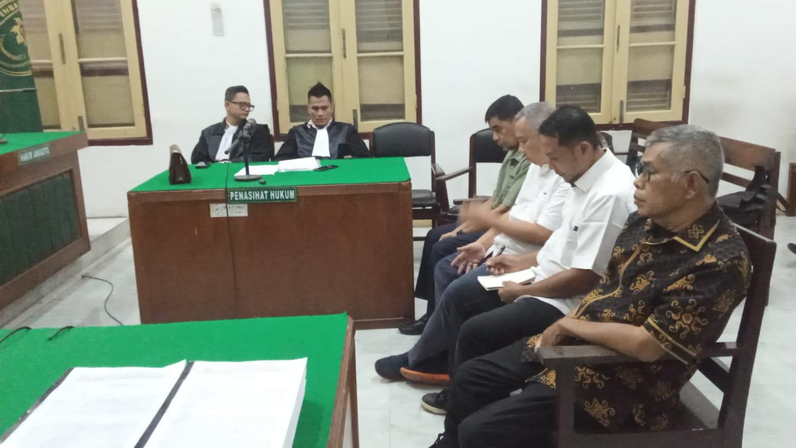 Korupsi Gedung Balei Merah Putih Siantar, Empat Terdakwa Dituntut 5 Tahun