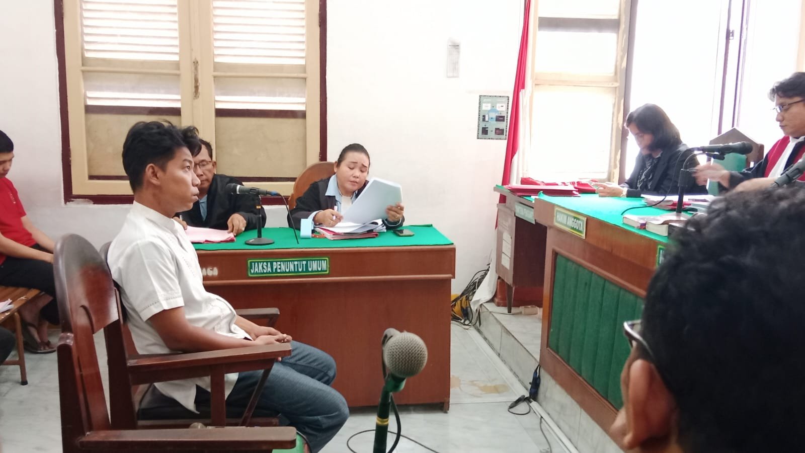 Aniaya Siswa SMK, Terdakwa Edwin Gunawan Dituntut 1,5 Tahun Penjara