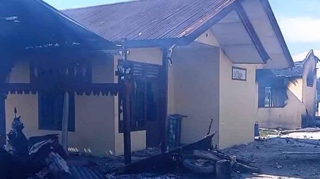 Kapolsek Muara Batang Gadis Dinonaktifkan Usai Kantor Polsek Dibakar Warga