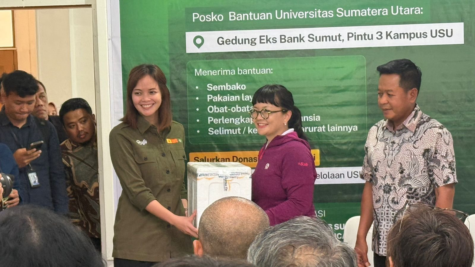 Kemendiktisaintek Gelontorkan Rp50 Miliar, Apresiasi Gerak Cepat USU Bantu Korban Banjir Sumatera