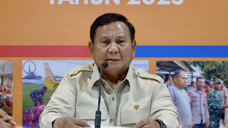 Prabowo Subianto Pimpin Rapat Darurat Penanganan Banjir Sumatera, Menteri dan Petinggi TNI-Polri Dikerahkan ke Aceh