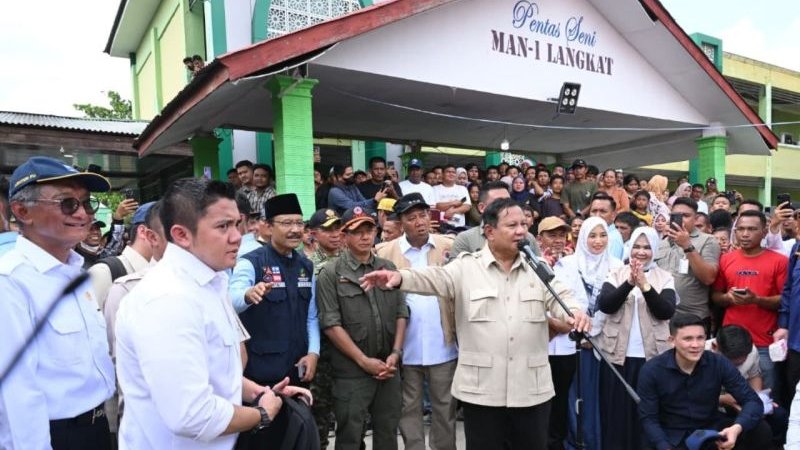 Momen Presiden Prabowo 