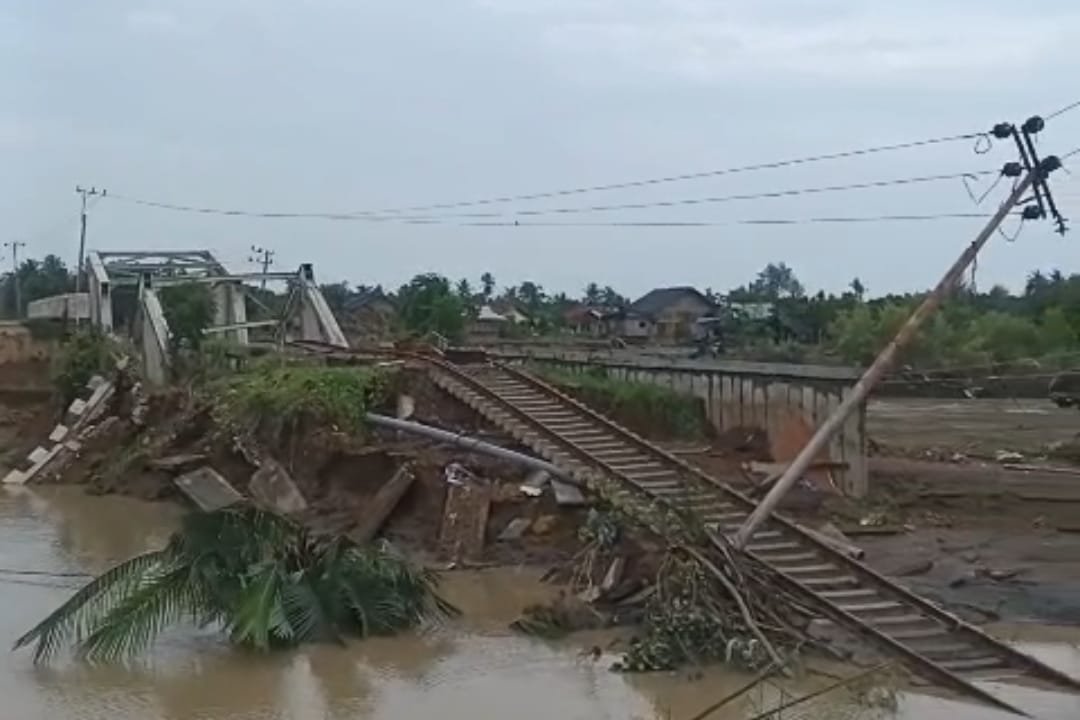 27 Titik Rel Longsor, KA Cut Meutia Dihentikan Sementara: KAI Utamakan Keselamatan