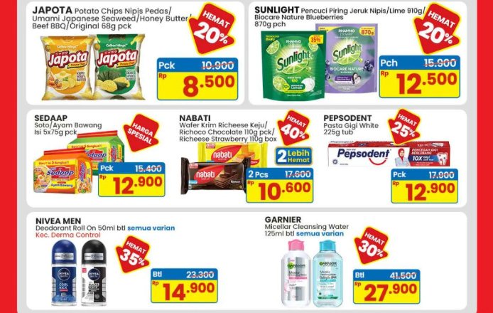 Promo Indomaret Paling Murah Terbaru Awal Tahun 2026: Sunlight & Mie Sedaap Murah Meriah