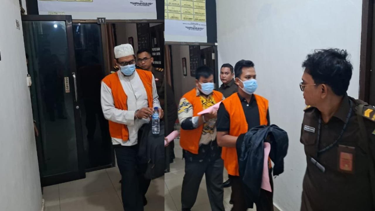 Kejari Tahan Tiga Tersangka Korupsi Dana BOS di Madrasah Sunggal Deli Serdang