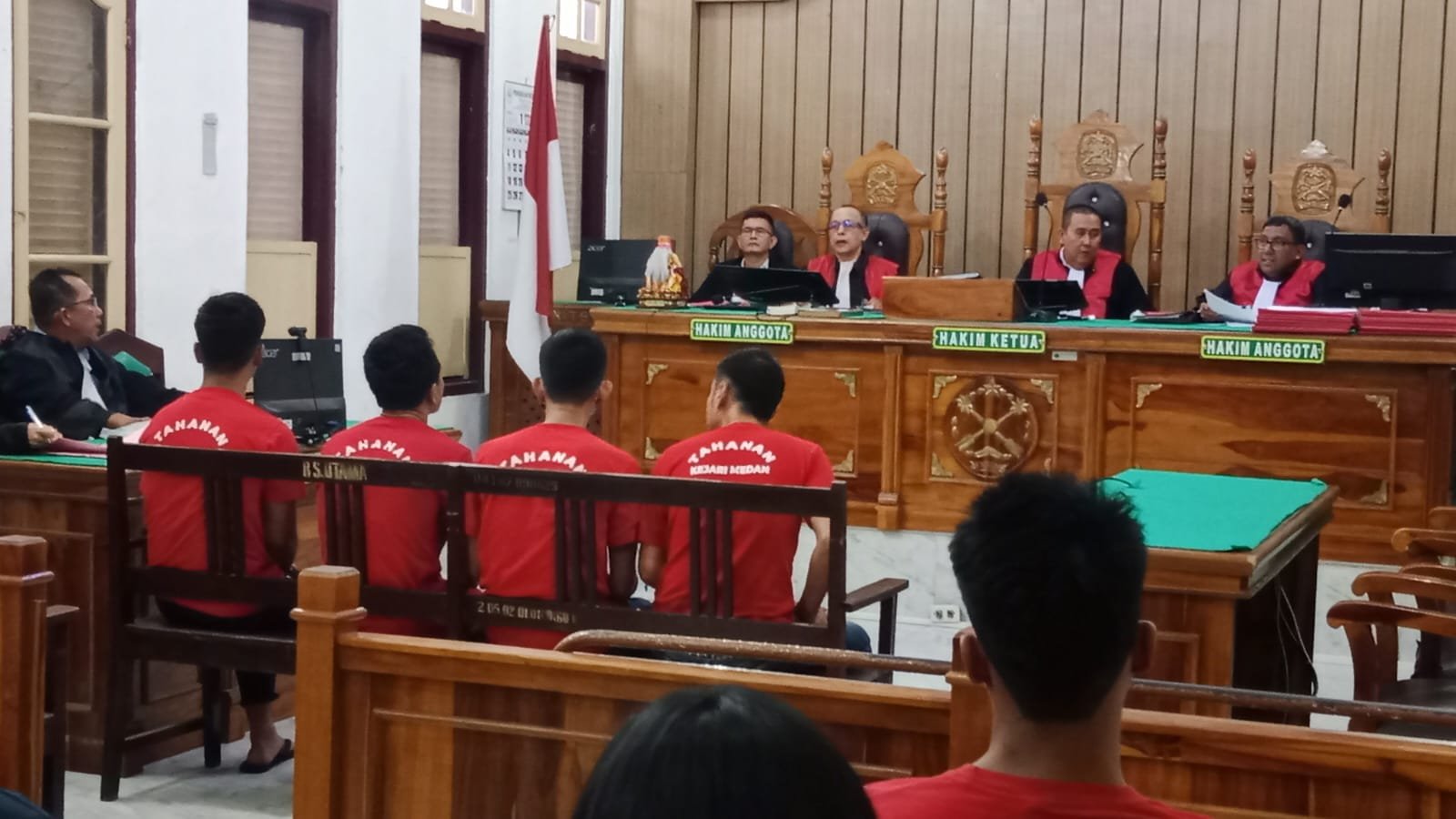 Curi Rumah Warga Berulang Kali di Medan Tuntungan, Empat Pria Divonis 5 Tahun Penjara