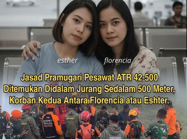 Tim SAR Temukan Satu Korban Pesawat ATR 42-500 di Gunung Bulusaraung