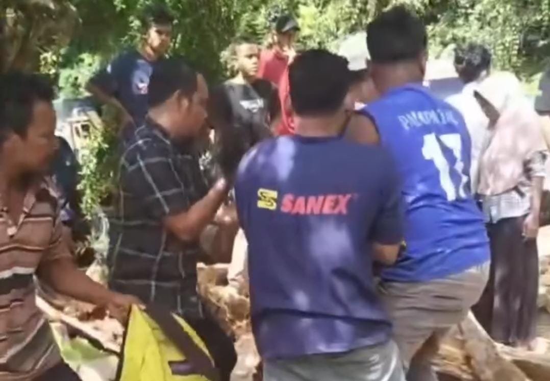 Pelajar SMP di Padangsidempuan Tewas Mengenaskan Tertimpa Pohon Saat Menunggu Angkutan 