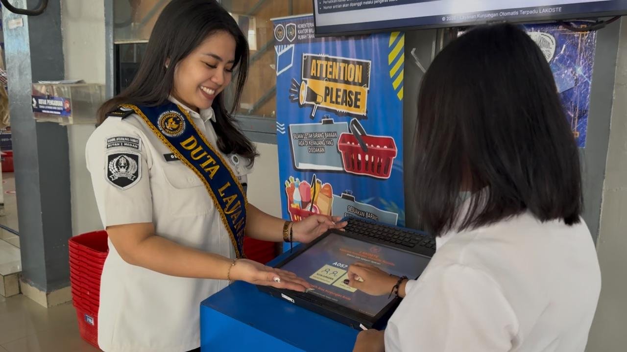 Rutan Kelas I Medan Luncurkan Lakoste, Permudah Layanan Kunjungan Warga Binaan