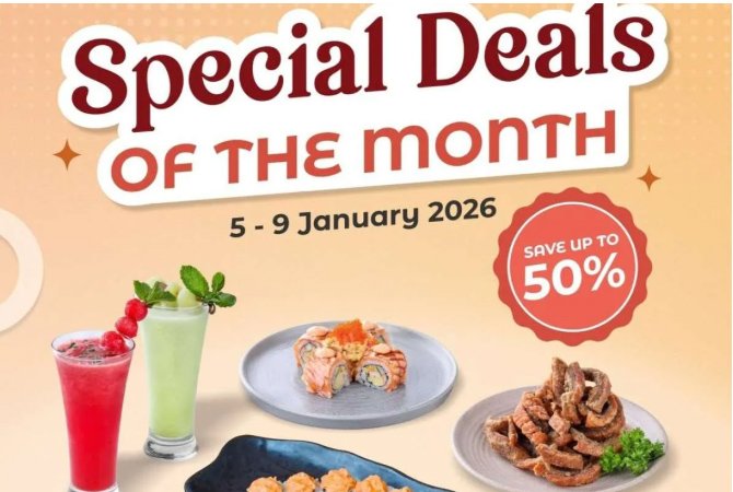 Promo Murah Meriah Holland Bakery dan Sushi Tei Bulan Januari 2026: Ada Diskon Sampai 50%