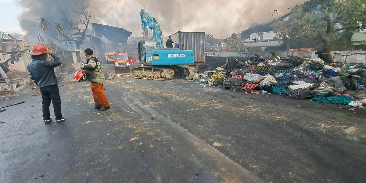 Kebakaran Pabrik Sandal Swallow di Medan, Polisi Libatkan Labfor Polda Sumut