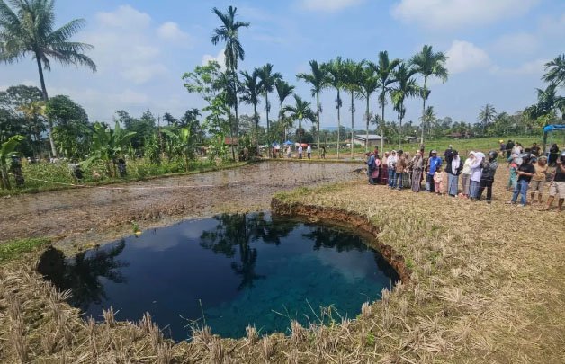 Geger! Sinkhole Muncul di Sumatera Barat, Kabupaten Limapuluh Kota Berubah Jadi Hiruk-Pikuk