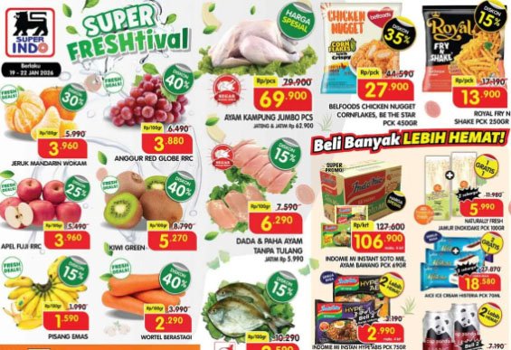 Promo Murah Meriah Weekday 19-22 Januari 2026: Bimoli dan Sania Harga Spesial
