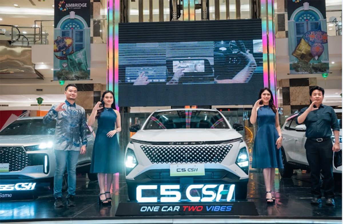 Chery C5 CSH Resmi Mengaspal di Medan, Perkuat Ekspansi Chery Super Hybrid di Sumatera Utara