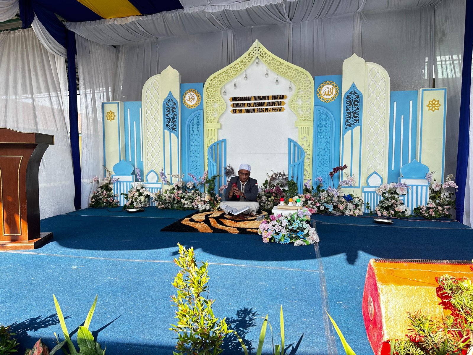 Warga Binaan Lapas Kelas I Medan Tampil di Pembukaan MTQ Helvetia 2026, Bukti Pembinaan Spiritual Berjalan