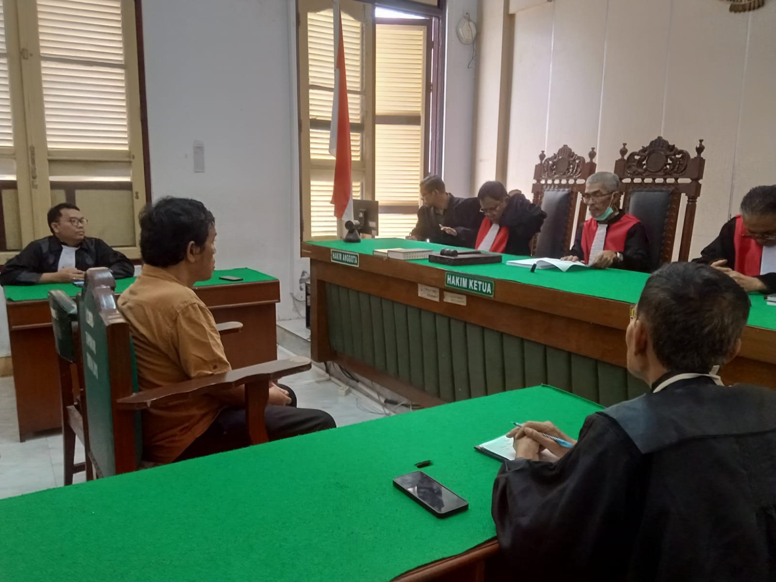 Vonis Korupsi Dana BOS SMKN 1 Pancur Batu: Andrison Nainggolan Dihukum 2 Tahun Penjara