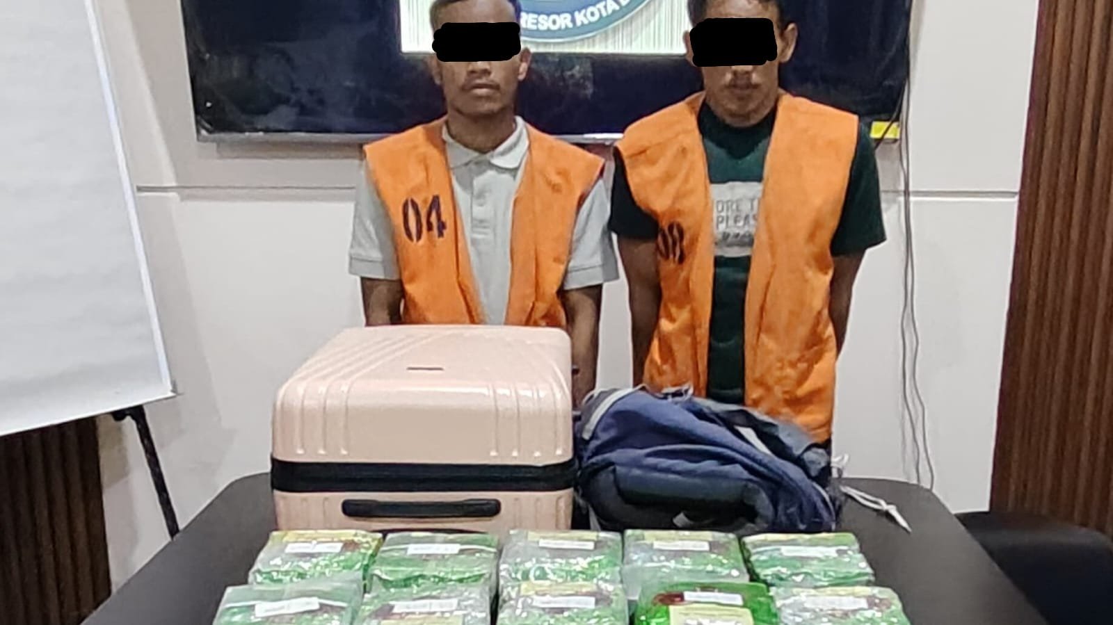 21 Kg Sabu Gagal Diselundupkan ke Jakarta, Polresta Deli Serdang Tangkap Dua Kurir