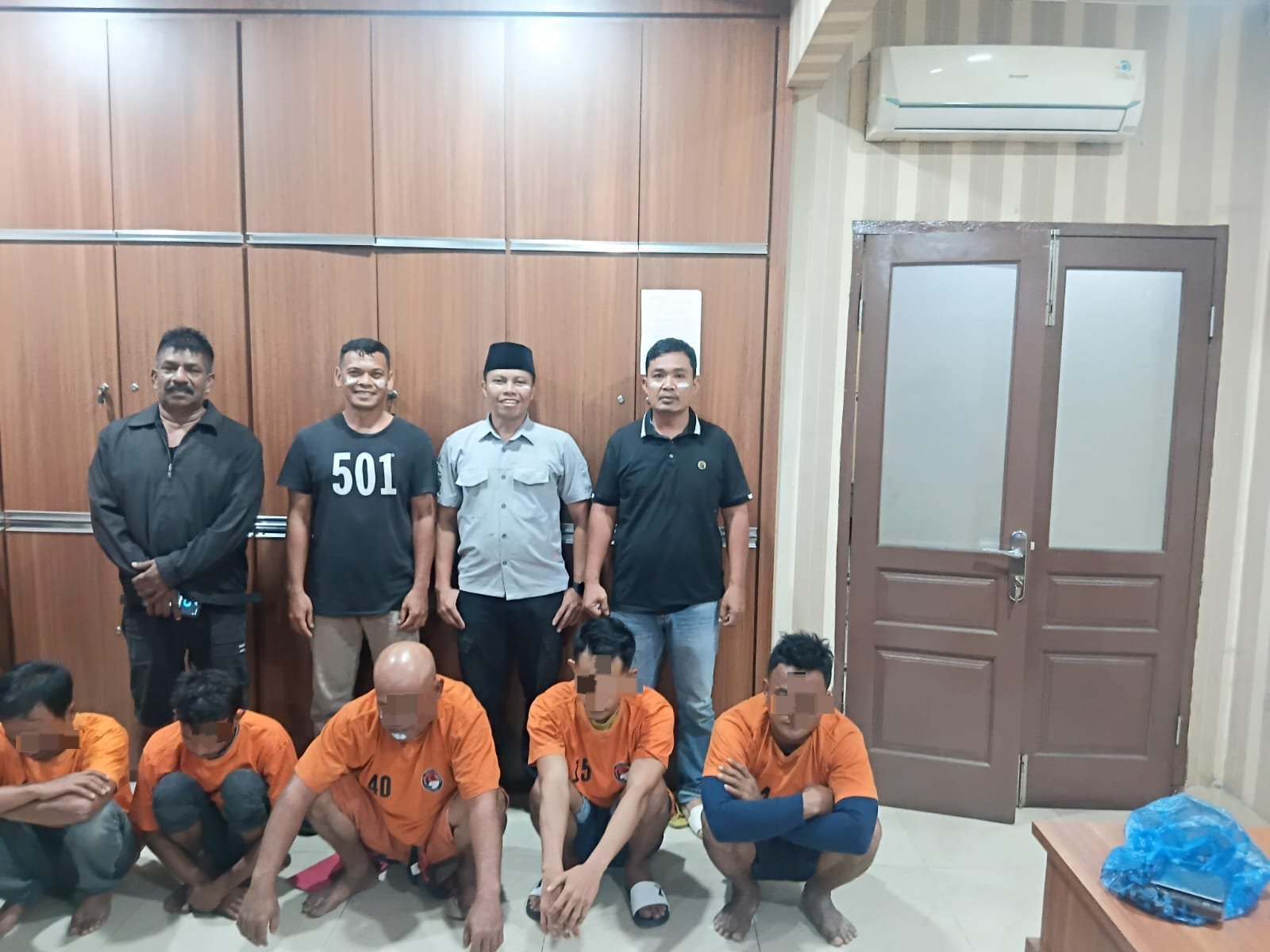 ASN Asahan dan Pecatan TNI Diamankan saat Penggerebekan Pesta Sabu di Kisaran Timur