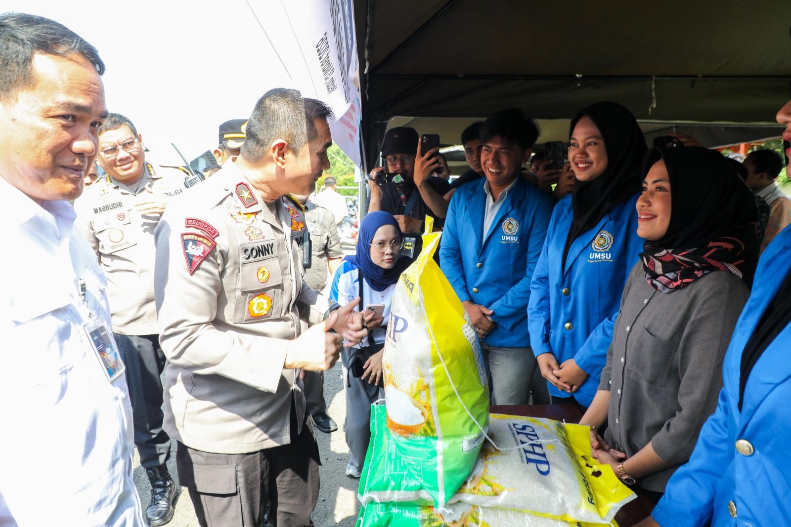 Polda Sumut dan Bulog Gelar Gerakan Pangan Murah Serentak, Stabilkan Harga Jelang Idulfitri
