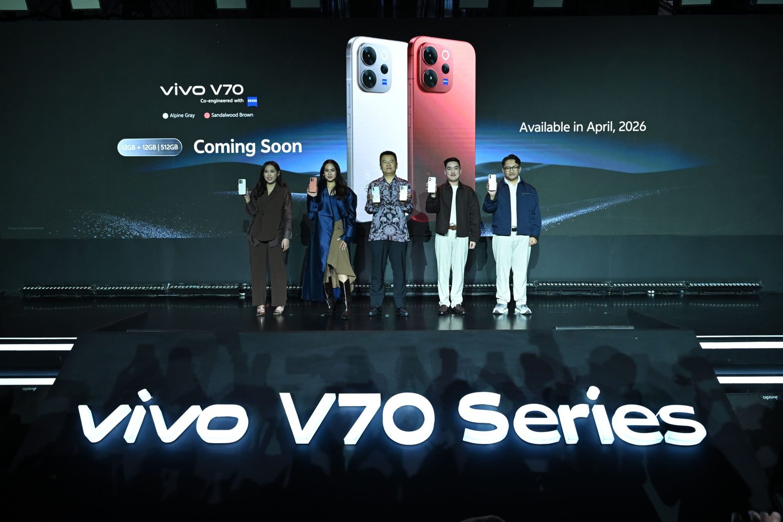 Vivo V70 Series Resmi Meluncur sebagai Dual Portrait Master dengan 10x Telephoto dan 200MP OIS Main Camera Pertama di V Series