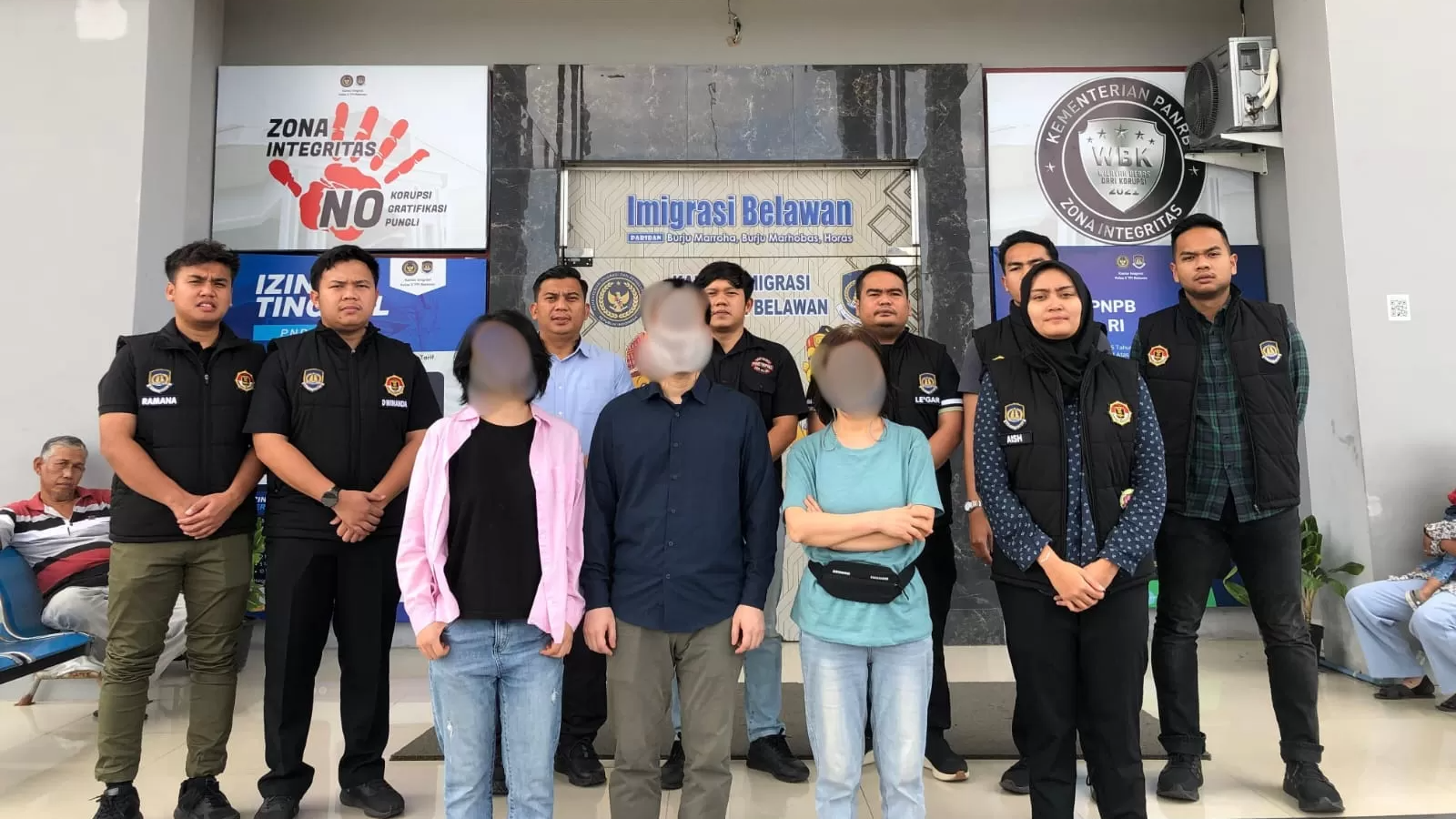 Gunakan Izin Tinggal Investor, 3 WN Korea Selatan Justru Diduga Lakukan Aktivitas Lain di Sumut