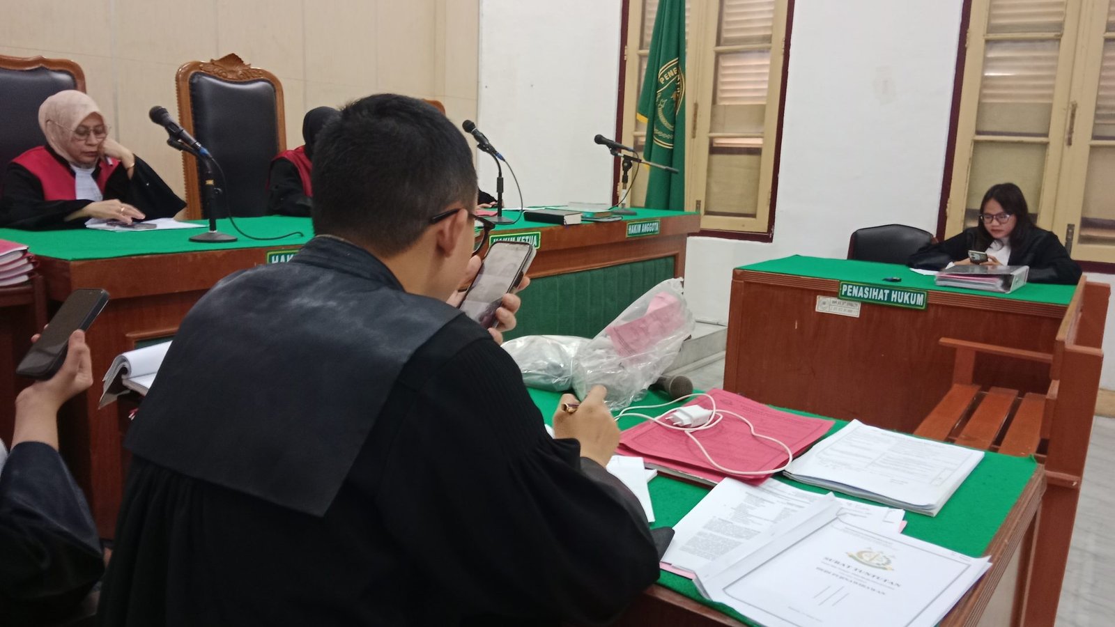 Dua Nelayan Aceh Didakwa Jadi Perantara Transaksi 1 Kg Kokain, Disidang di PN Medan
