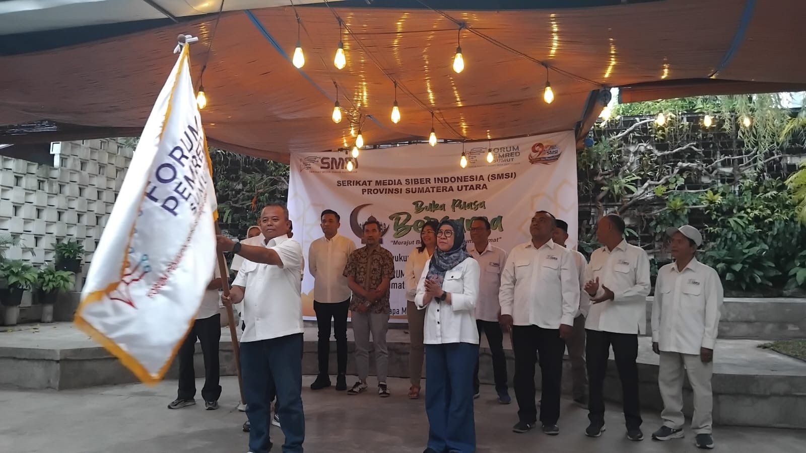 Perkuat Profesionalisme Pers Siber, Lilik Riadi Dalimunthe Pimpin Forum Pemred SMSI Sumut