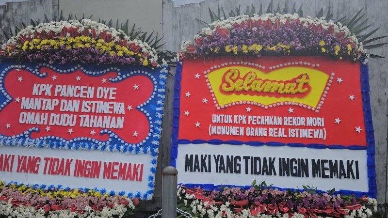 MAKI Sindir Perlakuan Istimewa Yaqut Cholil Melalui Karangan Bunga, KPK Respons Begini