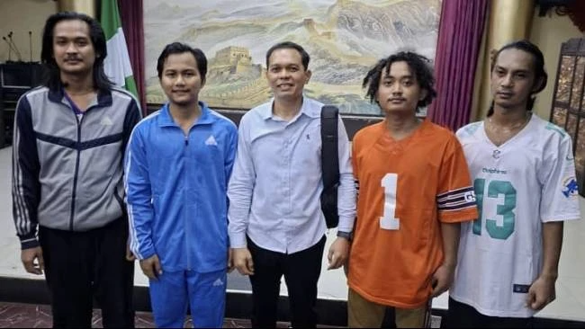TNI Berhasil Bebaskan 4 ABK WNI yang Disandera Perompak di Perairan Gabon