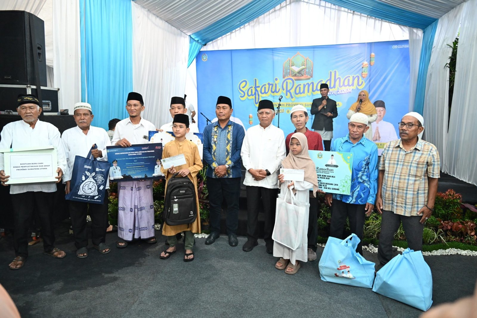 Safari Ramadan di Deli Serdang, Wagub Sumut Surya Ajak Generasi Muda Makmurkan Masjid