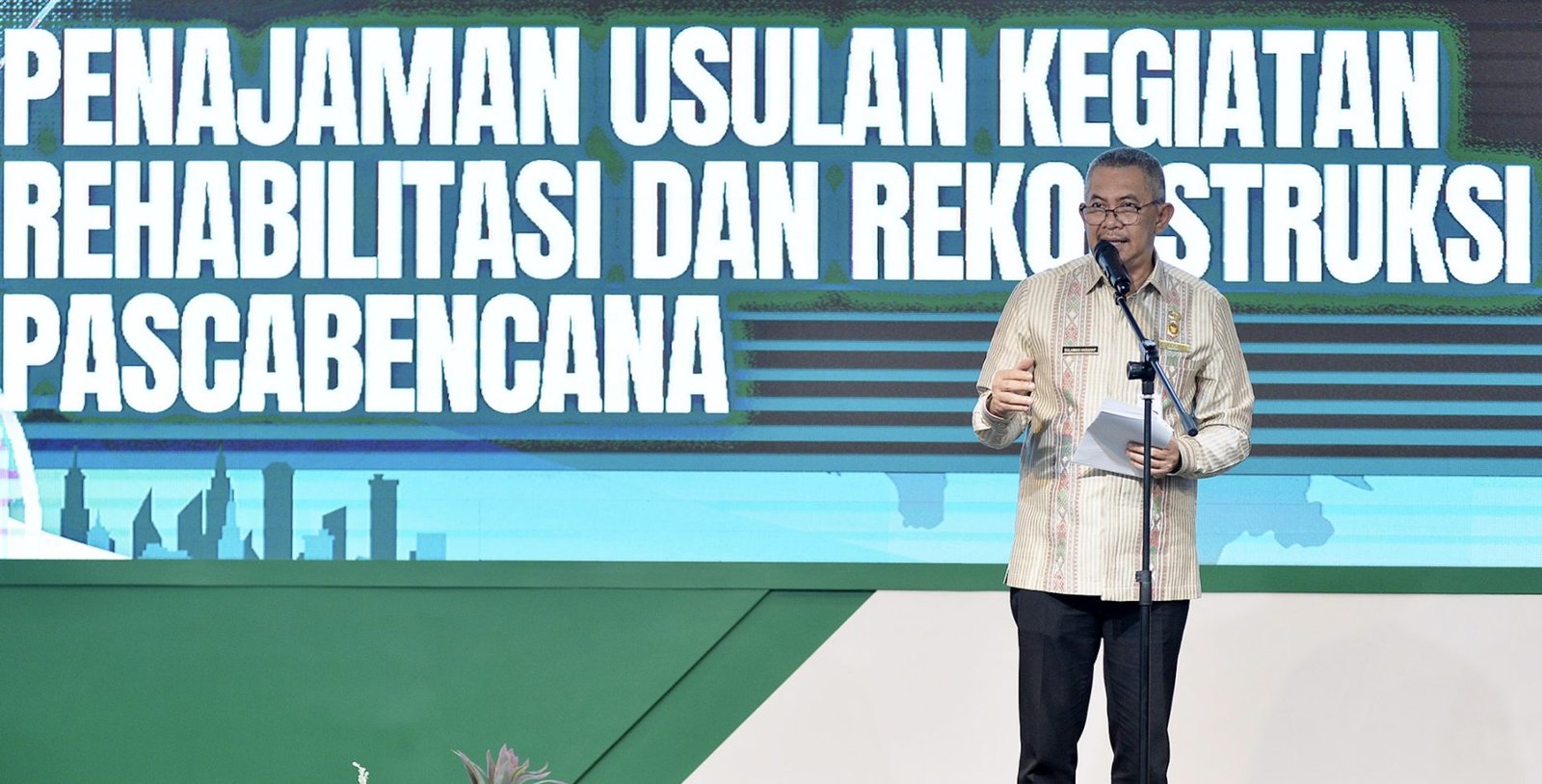 Pemprov Sumut Sinkronkan dan Perbarui Lima Sektor Prioritas Pascabencana