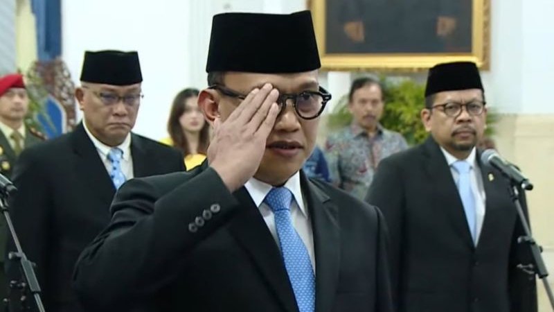 Prabowo Lantik Abdul Kadir Karding sebagai Kepala Badan Karantina RI, Ini Profil dan Daftar Pejabat yang Hadir