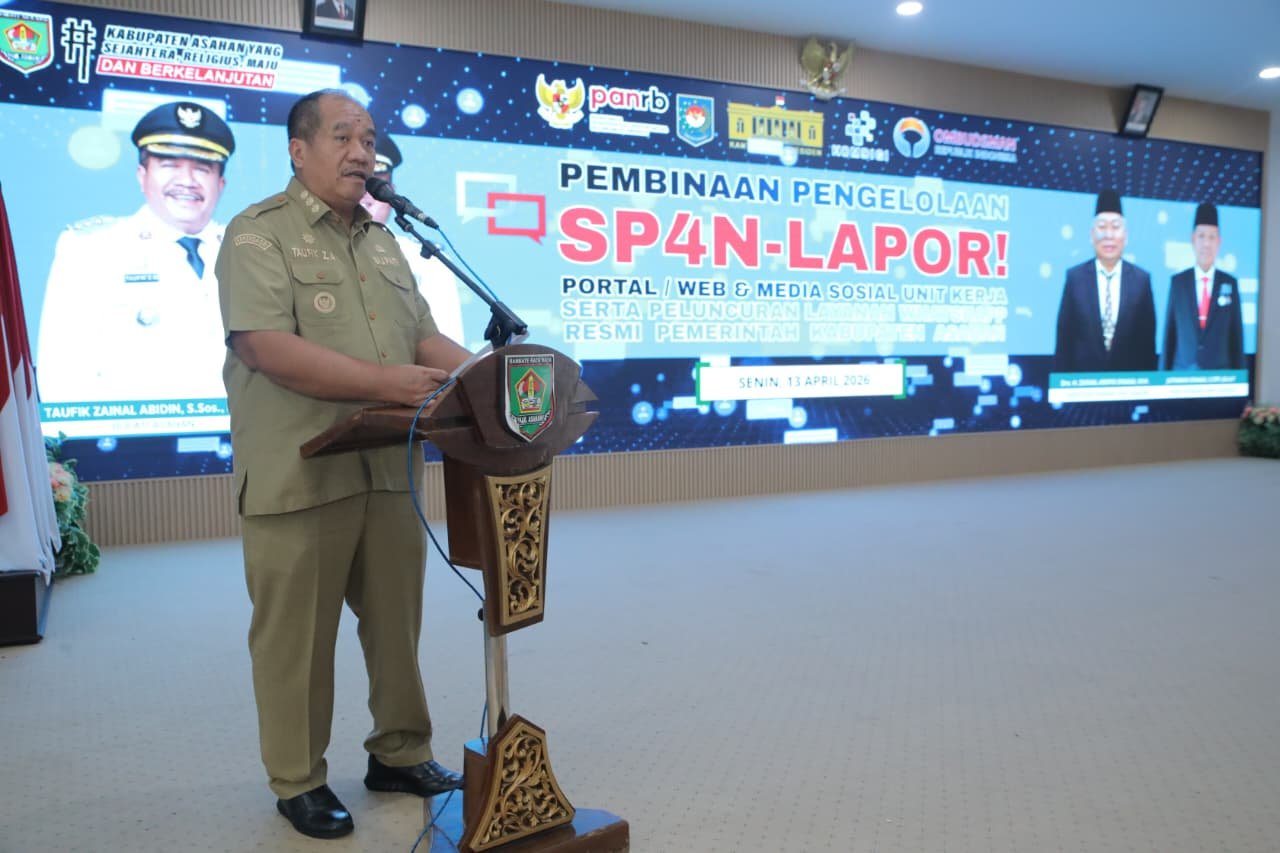 Pemkab Asahan Luncurkan WhatsApp Resmi, Percepatan Penanganan Pengaduan Masyarakat